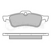 Колодки тормозные дисковые задний для HONDA CIVIC(FA, FD, FK) / TOYOTA YARIS(KSP9#, NCP9#, NSP9#, SCP9#, ZSP9#) <b>MEYLE 025 245 7415/W / MBP0631</b>