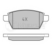 Колодки тормозные дисковые задний для MAZDA 6(GG,GY) <b>MEYLE 025 245 8114 / MBP0633</b>