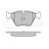 Колодки тормозные дисковые передний для BMW 5(F10,F11,F18) <b>MEYLE 025 246 9719 / MBP0655</b>