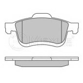 Колодки тормозные дисковые передний для FIAT DOBLO(152,263,263#) / LANCIA DELTA(844) / OPEL COMBO(X12) <b>MEYLE 025 247 2720/W / MBP0661</b>