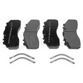 Колодки тормозные дисковые задний/передний для MAN TGA, TGS, TGX / MERCEDES ACTROS MP4, ACTROS, ATEGO <b>MEYLE 025 290 8730 / MBP0710</b>