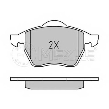 Колодки тормозные дисковые передний для AUDI 100, A4, A6 / SKODA SUPERB / VW PASSAT <b>MEYLE 025 230 1820/PD / MBP0776PD</b>-1