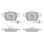 Колодки тормозные дисковые передний для AUDI 100, A4, A6 / SKODA SUPERB / VW PASSAT <b>MEYLE 025 230 1820/PD / MBP0776PD</b>