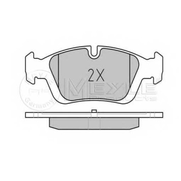 Колодки тормозные дисковые передний для BMW 3(E36,E46), Z3(E36), Z4(E85) <b>MEYLE 025 232 8717 / MBP0788</b>-1
