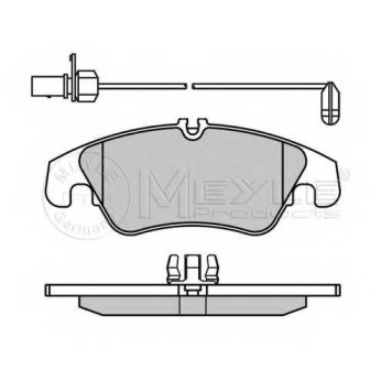 Колодки тормозные дисковые передний для AUDI A4(8K2,8K5,8KH,B8), A5(8F7,8T3,8TA), Q5(8R) <b>MEYLE 025 247 4319/PD / MBP0837PD</b>