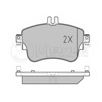 Колодки тормозные дисковые передний для MERCEDES A(W176), B(W242,W246) <b>MEYLE 025 253 2619 / MBP0841</b>-1