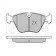 Колодки тормозные дисковые передний для BMW 5(E39) <b>MEYLE 025 219 9020 / MBP0844</b>