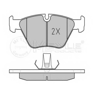 Колодки тормозные дисковые передний для BMW 5(E39) <b>MEYLE 025 219 9020 / MBP0844</b>
