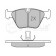Колодки тормозные дисковые передний для BMW 5(E39) <b>MEYLE 025 219 9020 / MBP0844</b>