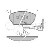 Колодки тормозные дисковые передний для SKODA OCTAVIA(5E3,5E5) / VW GOLF SPORTSVAN(AM1), GOLF(5G1,BA5,BE1) <b>MEYLE 025 220 3517 / MBP1599</b>
