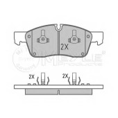 Колодки тормозные дисковые передний для MERCEDES GL(X166), M(W166) <b>MEYLE 025 251 9021 / MBP1614</b>
