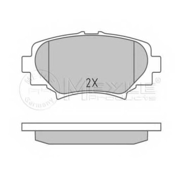 Колодки тормозные дисковые задний для MAZDA 3(BM) <b>MEYLE 025 258 7814 / MBP1619</b>-1