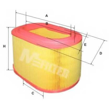 Фильтр воздушный MFILTER A 8023