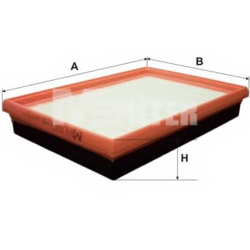 Фильтр воздушный MFILTER K 195