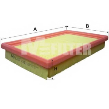 Фильтр воздушный MFILTER K 353