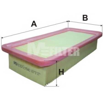 Фильтр воздушный MFILTER K 7040