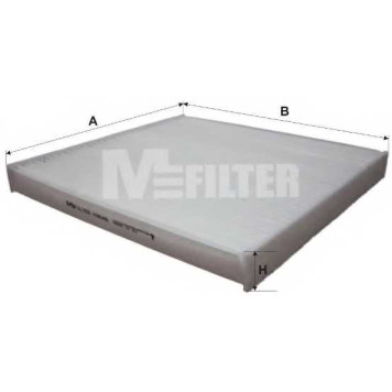 Фильтр салонный MFILTER K 9045