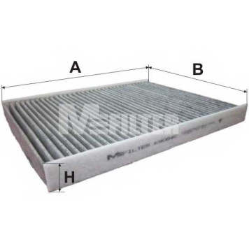 Фильтр салонный MFILTER K 9084C