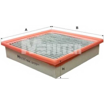 Фильтр салонный MFILTER K 954C