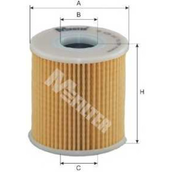 Фильтр масляный MFILTER TE 639