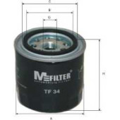 Фильтр масляный MFILTER TF 34