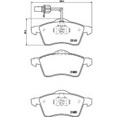 Колодки тормозные дисковые для VW KOMBI(T2), TRANSPORTER(70XA, 70XB, 70XC, 70XD, 7DB, 7DK, 7DW) <b>MINTEX MDB2104 / 21883</b>