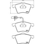 Колодки тормозные дисковые для FORD GALAXY(WGR) / VW SHARAN(7M6,7M8,7M9) <b>MINTEX MDB2625 / 23034</b>