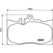 Колодки тормозные дисковые для LEXUS LS(UCF30) <b>MINTEX MDB2135 / 23331</b>