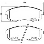 Колодки тормозные дисковые для FIAT SEDICI(FY#) / NISSAN CUBE(Z12) / SUZUKI SX4(EY,GY) <b>MINTEX MDB2847 / 24280</b>