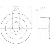 Тормозной диск MINTEX 98200 0644 / MDC790