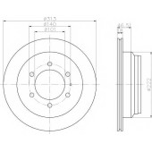 Тормозной диск MINTEX 98200 0916 / MDC986