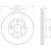 Тормозной диск MINTEX 98200 1107 / MDC1415