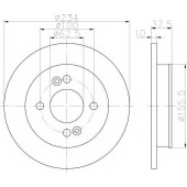 Тормозной диск MINTEX 98200 1472 / MDC1726