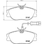 Колодки тормозные дисковые для FIAT COUPE(FA/175), TIPO(160) / LANCIA DEDRA(835), DELTA(831AB0,836), KAPPA(838,838A,838B), THEMA(834) <b>MINTEX MDB2194 / 21147</b>