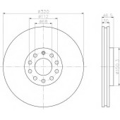 Тормозной диск MINTEX 98200 1067 / MDC1444