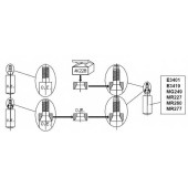 Амортизатор для CITROEN SAXO(S0,S1) / PEUGEOT 106(1,1#,1A,1C) <b>MONROE MR260</b>