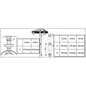 Амортизатор для CITROEN JUMPER / FIAT DUCATO(244,250,290) / PEUGEOT BOXER <b>MONROE V4513</b>