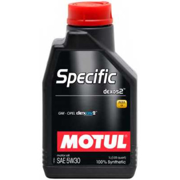 Масло 5W30 Specific Dexos2 API SM/CF 5л син <b>MOTUL 102643</b>