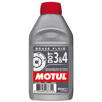 Тормозная жидкость '' DOT 3&4 Brake Fluid FL 0.5л <b>MOTUL 102 718</b>