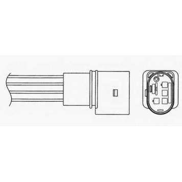 Лямбда-зонд NGK LZA07-V1 / 1851