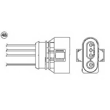 Лямбда-зонд NGK OZA660-EE27 / 97557