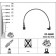 Комплект проводов зажигания NGK RC-AR601 / 8194