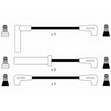 Комплект проводов зажигания NGK RC-CR301 / 8283-1