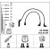 Комплект проводов зажигания NGK RC-CR305 / 8287