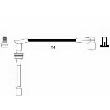 Комплект проводов зажигания NGK RC-LD1202 / 4944-1