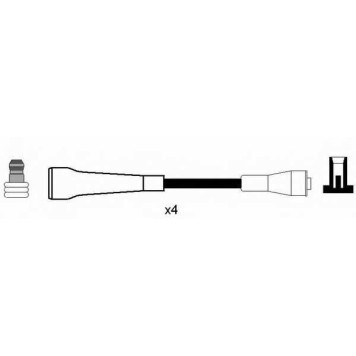 Комплект проводов зажигания NGK RC-RN606 / 8234-1