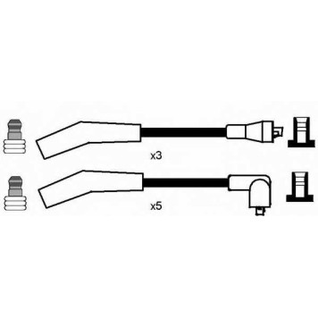 Комплект проводов зажигания NGK RC-RV323 / 7079-1