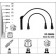 Комплект проводов зажигания NGK RC-SB605 / 8200