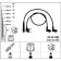 Комплект проводов зажигания NGK RC-VL1302 / 2993