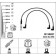 Комплект проводов зажигания NGK RC-VW227 / 0958